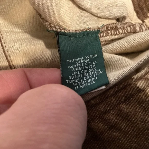 LRL Lauren Jean Co Ralph Lauren Animal Print Jean Jacket Women’s size medium - Picture 8 of 11